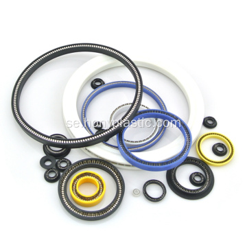 PTFE Material Rotary Seal Spring Energized Seal